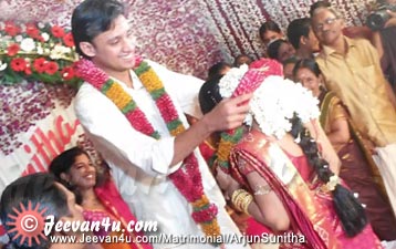 ARJUN SUNITHA Wedding